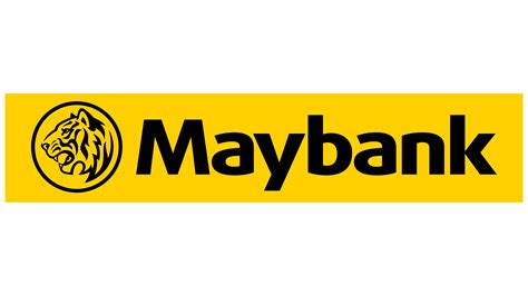 Logo Bank Maybank kuning dengan tulisan Maybank