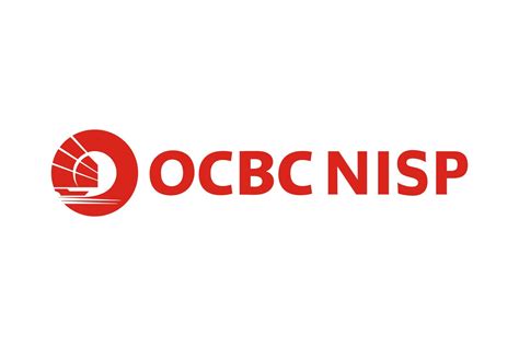 Logo Bank OCBC NISP merah dengan tulisan OCBC NISP