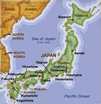 Lokasi Geografi Jepang