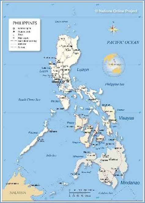 Lokasi dan Wilayah Filipina