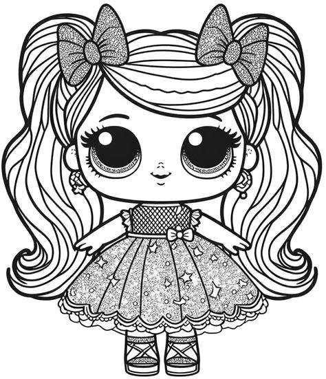 Lol Dolls Coloring