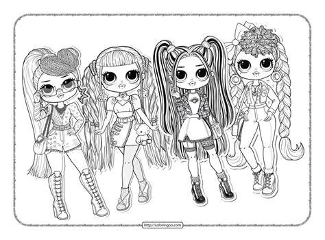 Lol Omg Coloring Pages