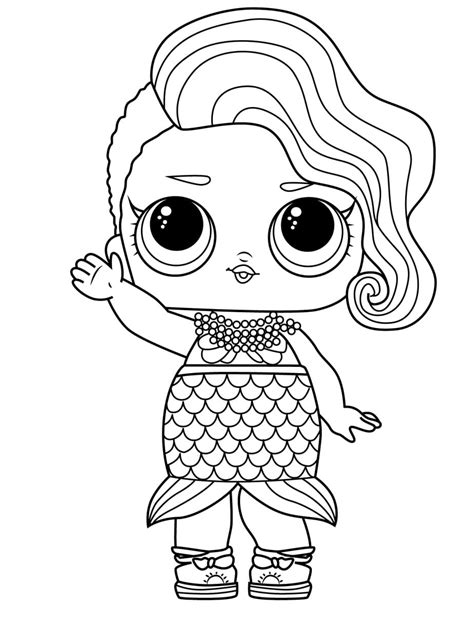 Lol Surprise Coloring Page