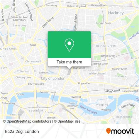London EC2A Map