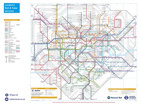 London Connections That London Overground interchange map