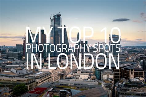 London Photography Tips