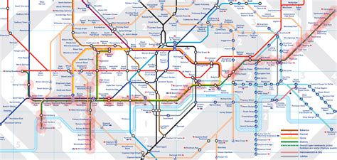 Tube map Transport for London