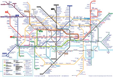 Tube Map, London Underground, London underground map Living + Nomads