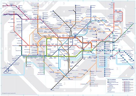 London Underground Tube Map London Underground Northern Line Map