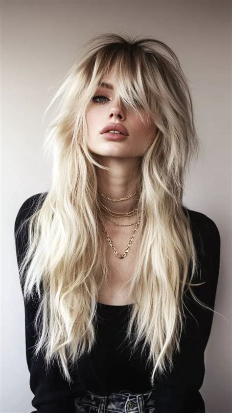 Long & Luscious Edgy Looks