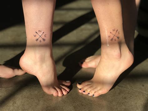 Long Distance Best Friend Tattoo
