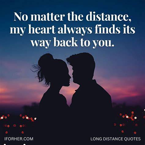 Long Distance Time Quotes About Love