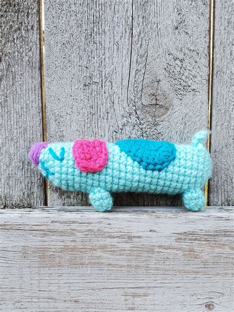 Long Dog Crochet Pattern