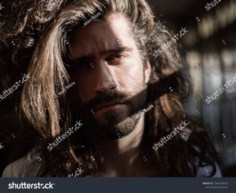 Long Haired Bearded Man