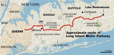 Art's Long Island Motor Parkway Site More Maps
