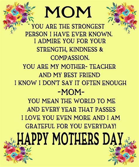 Long Message For Mother