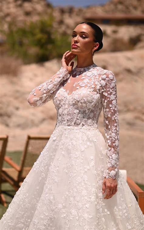 Long Sleeve Wedding Dress Pattern