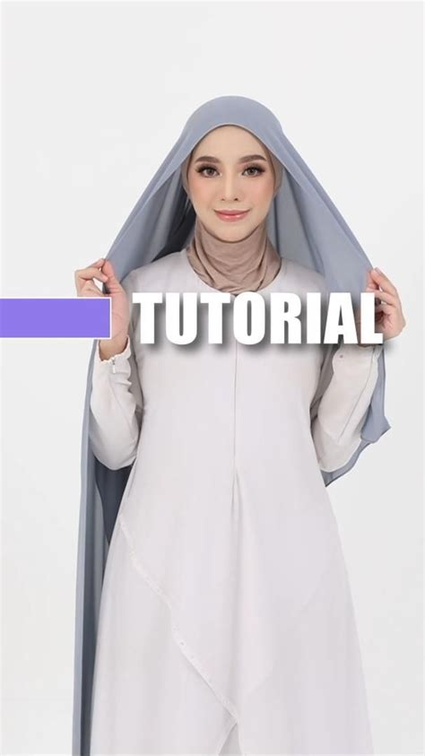 Long shawl tutorial H.I.J.A.B. Pinterest Shawl and Tutorials