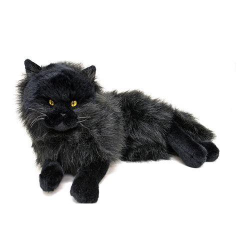 Snuggle Up with the Long-Haired Black Cat Stuffed Animal: A Feline Friend for Your Collection