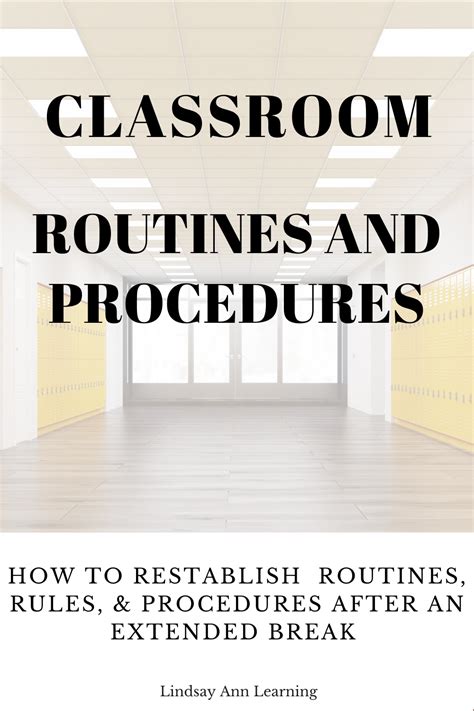 Long-Term Training: Establishing Routine and Rules