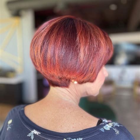 Longer Wedge with Bangs