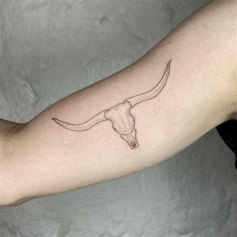 Longhorn Tattoo Tattoo Pinterest
