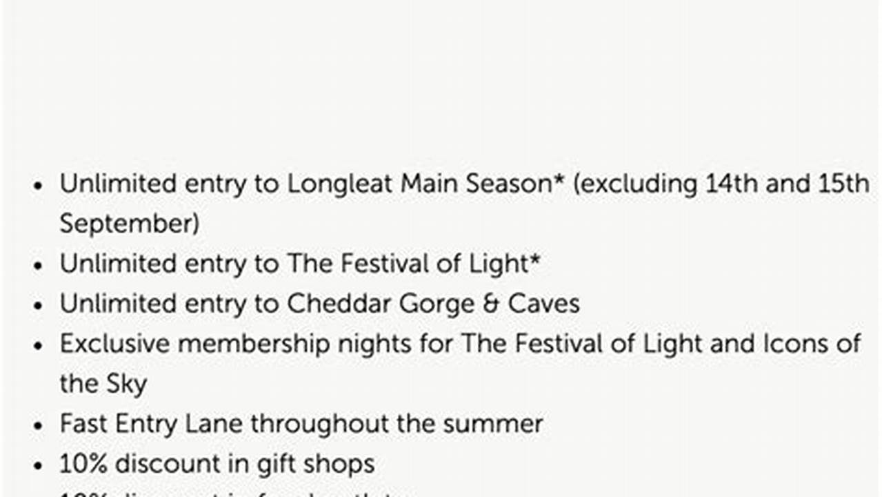 Longleat Discount Code 2024 Code