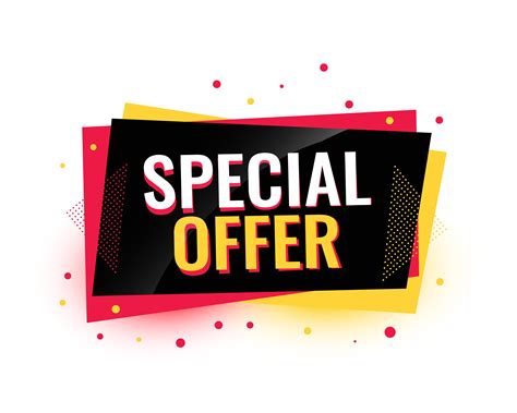 Look for Special Offers