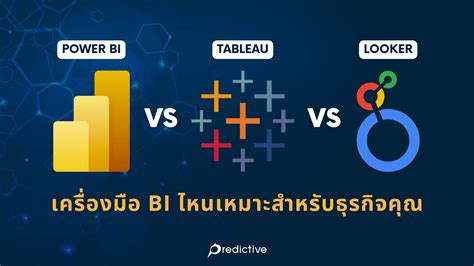 Looker vs. Power BI vs. Tableau