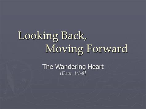 Looking back and moving forward