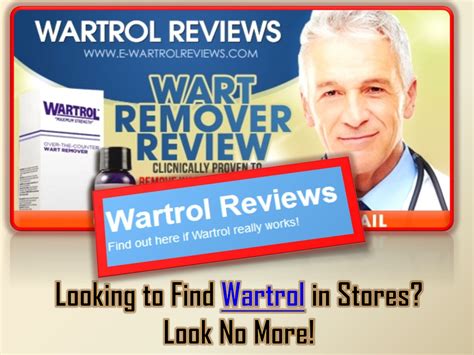 Looking to Find Wartrol In Stores? Look No More!