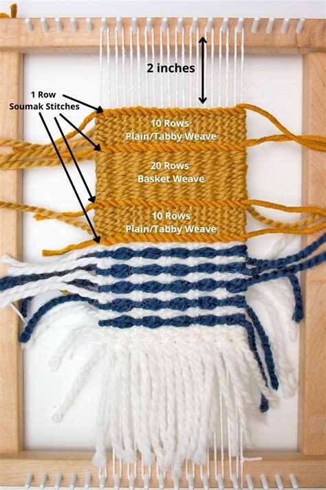 Loom weaving techniques