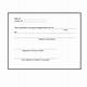 Loose Notary Certificate Template