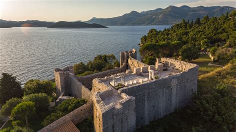 Lopud Island monastery ruins