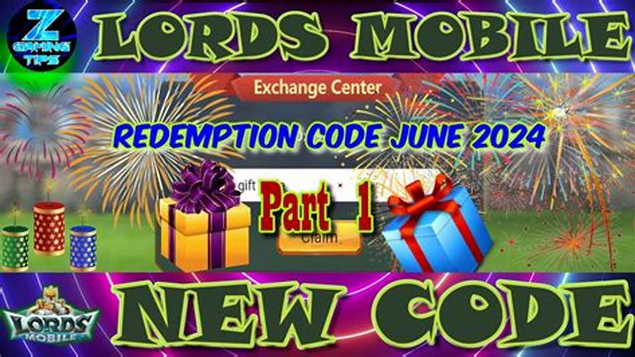 Lords Mobile Redemption Code 2024