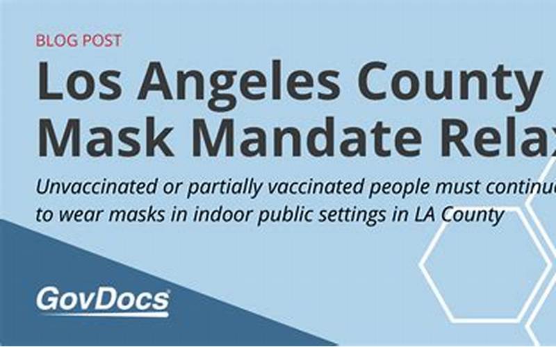 Los Angeles Mask Mandate