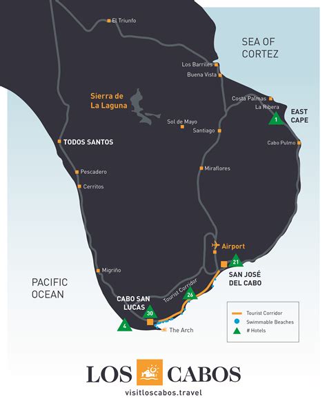 Cabo San Lucas Mexico Map Maps For You
