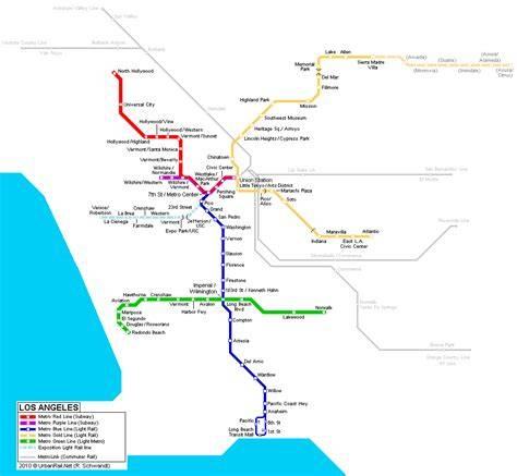 FileLos Angeles Metro System Map (Dec. 2009).png Wikimedia Commons