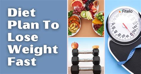 Lose Weight Fast: 4 Diet Tips