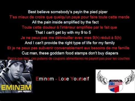 Lose Yourself Traduction