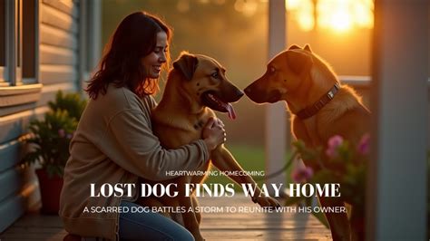 Lost Dog Finds Way Home