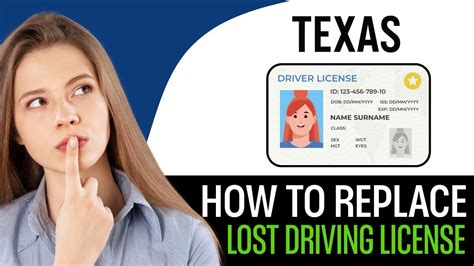 Lost Drivers License Texas