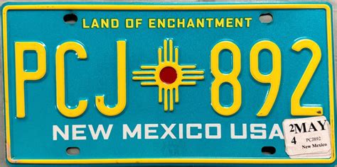 Lost or Stolen New Mexico License Plates