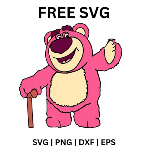 Unveiling the Adorable and Supreme Lotso Svg: The Perfect Addition to Your Design Arsenal!