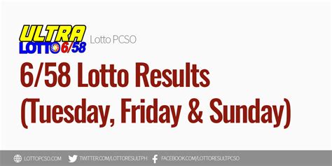 Lotto Result 658 Today