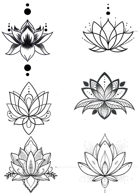 16+ Lotus Flower Tattoo Designs, Ideas Design Trends