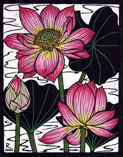 Lotus Print
