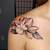 Lotus Shoulder Tattoo