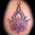 Lotus Tribal Tattoo
