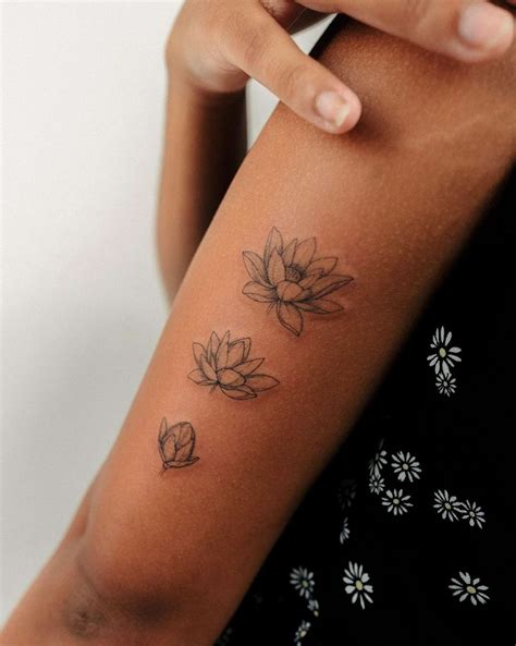 Lotus Flower Tattoo Ideas